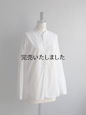 画像7: Style Craft Wardrobe(スタイルクラフトワードローブ) SHIRTS #6 コットンホワイト