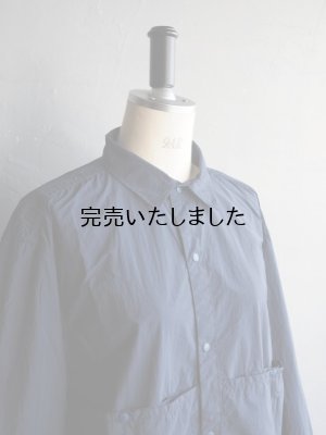 画像7: ENDS and MEANS(エンズアンドミーンズ) Light Shirts Jacket-ライトシャツジャケット- ネイビー