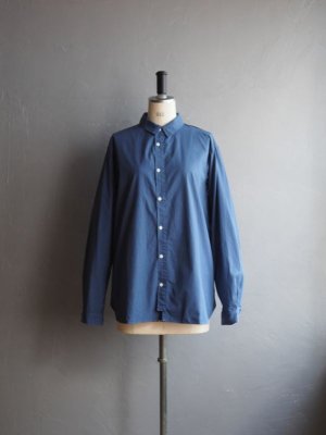 画像4: POSTALCO(ポスタルコ) Free Arm Shirts Straight Fit Broad Cotton-フリーアームシャツストレートフィット-コバルト