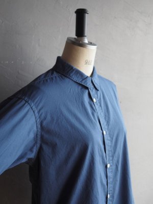 画像9: POSTALCO(ポスタルコ) Free Arm Shirts Straight Fit Broad Cotton-フリーアームシャツストレートフィット-コバルト