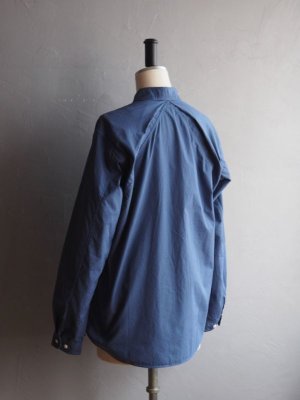 画像16: POSTALCO(ポスタルコ) Free Arm Shirts Straight Fit Broad Cotton-フリーアームシャツストレートフィット-コバルト