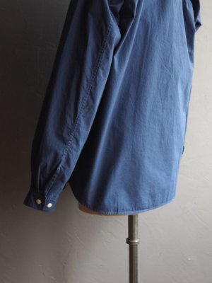 画像19: POSTALCO(ポスタルコ) Free Arm Shirts Straight Fit Broad Cotton-フリーアームシャツストレートフィット-コバルト