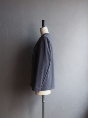 画像5: LA MOND(ラモンド) PREMIUM STRETCH CARDIGAN JACKET-ブルーグレー