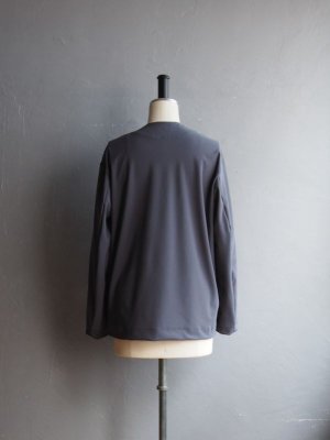 画像6: LA MOND(ラモンド) PREMIUM STRETCH CARDIGAN JACKET-ブルーグレー