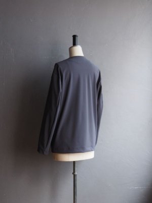 画像7: LA MOND(ラモンド) PREMIUM STRETCH CARDIGAN JACKET-ブルーグレー