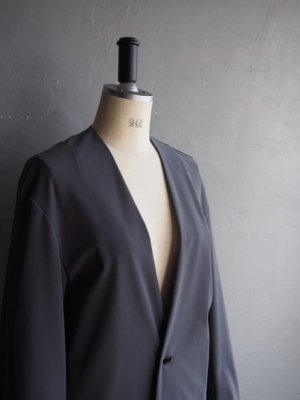 画像10: LA MOND(ラモンド) PREMIUM STRETCH CARDIGAN JACKET-ブルーグレー
