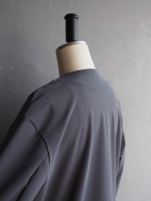 画像18: LA MOND(ラモンド) PREMIUM STRETCH CARDIGAN JACKET-ブルーグレー