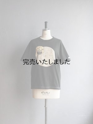画像1: ENDS and MEANS(エンズアンドミーンズ) Apocalypsis Tee ウォームブラック