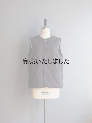 画像4: ARAN(アラン) ナイロンリップ ライナーベスト チャコール