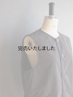 画像11: ARAN(アラン) ナイロンリップ ライナーベスト チャコール