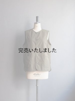 画像7: 【再入荷】ARAN(アラン) ナイロンリップ ライナーベスト アーミーグリーン