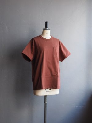 画像5: alvana(アルヴァナ) 空紡CLASSIC PK TEE SHIRTS レッドブラウン