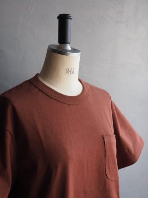 画像7: alvana(アルヴァナ) 空紡CLASSIC PK TEE SHIRTS レッドブラウン