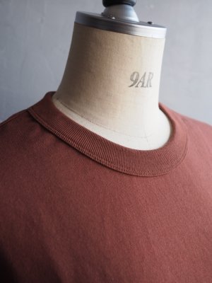 画像8: alvana(アルヴァナ) 空紡CLASSIC PK TEE SHIRTS レッドブラウン