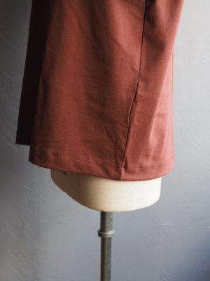 画像12: alvana(アルヴァナ) 空紡CLASSIC PK TEE SHIRTS レッドブラウン