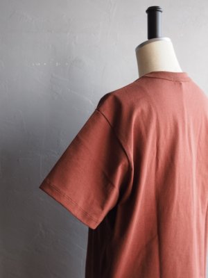 画像15: alvana(アルヴァナ) 空紡CLASSIC PK TEE SHIRTS レッドブラウン
