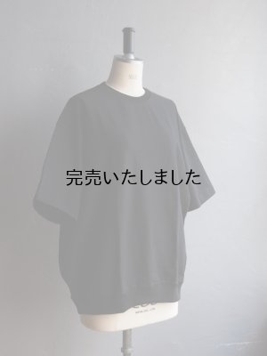 画像6: alvana(アルヴァナ) 空紡S/S RV SWEAT TEE SHIRTS ブラック