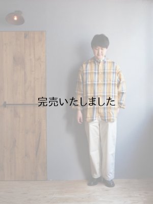 画像21: weac.(ウィーク) BIGMAN-ビッグシャツ- イエローチェック