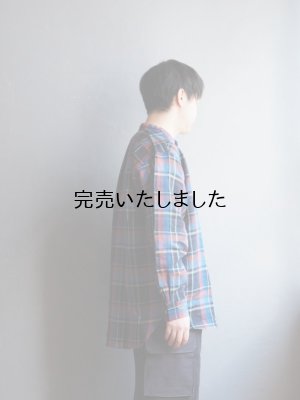 画像5: weac.(ウィーク) BIGMAN-ビッグシャツ- ブルーチェック