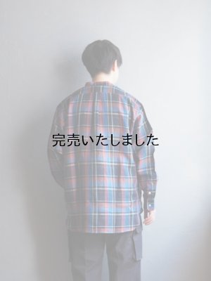 画像6: weac.(ウィーク) BIGMAN-ビッグシャツ- ブルーチェック