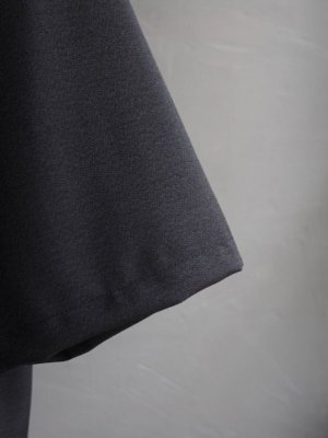 画像13: Still By Hand(スティルバイハンド) ウールモヘア混オープンカラーシャツ チャコール