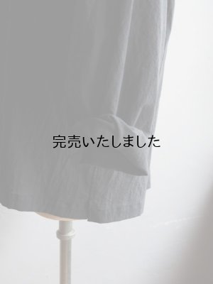 画像19: Still By Hand(スティルバイハンド) コットンシルクオープンカラーシャツ ブラック