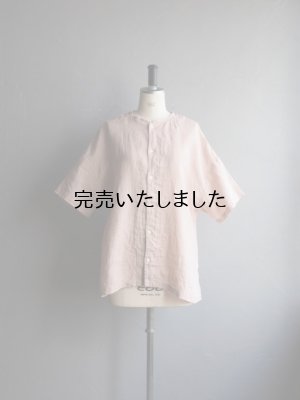 画像4: HARVESTY(ハーベスティ) 半袖アトリエブラウス ピンク