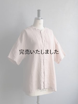 画像7: HARVESTY(ハーベスティ) 半袖アトリエブラウス ピンク