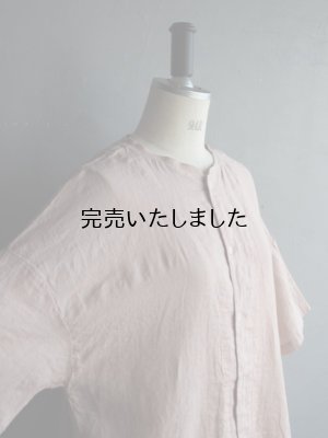 画像10: HARVESTY(ハーベスティ) 半袖アトリエブラウス ピンク