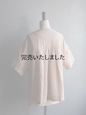 画像16: HARVESTY(ハーベスティ) 半袖アトリエブラウス ピンク