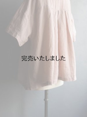 画像19: HARVESTY(ハーベスティ) 半袖アトリエブラウス ピンク