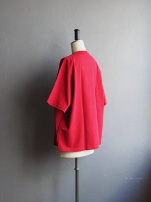 画像4: TOUGHER(タファー) BREA S/S TEE SOLID BLANK ポロレッド