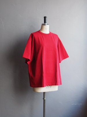 画像5: TOUGHER(タファー) BREA S/S TEE SOLID BLANK ポロレッド