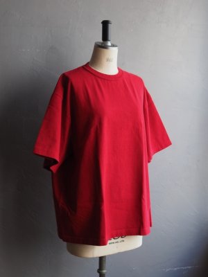 画像6: TOUGHER(タファー) BREA S/S TEE SOLID BLANK ポロレッド