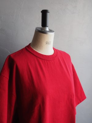 画像7: TOUGHER(タファー) BREA S/S TEE SOLID BLANK ポロレッド