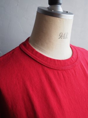 画像8: TOUGHER(タファー) BREA S/S TEE SOLID BLANK ポロレッド