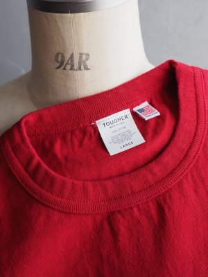 画像17: TOUGHER(タファー) BREA S/S TEE SOLID BLANK ポロレッド