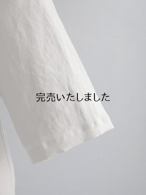 画像16: Still By Hand(スティルバイハンド) フレンチリネンWポケットオープンカラーシャツ ライトベージュ