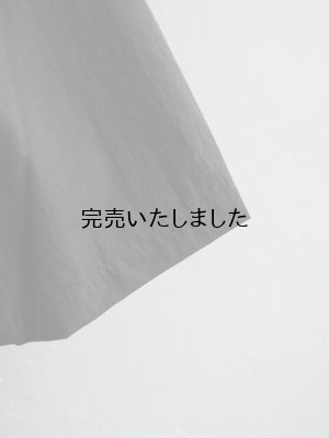 画像12: Still By Hand(スティルバイハンド) ナイロンオープンカラーシャツ インクブラック