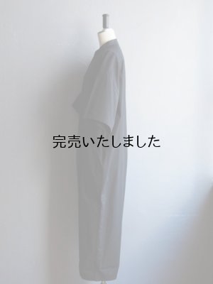 画像5: pub(ピューブ) オーガニックコットンワッシャージャンプスーツ ブラック