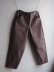 画像2: Style Craft Wardrobe(スタイルクラフトワードローブ) PANTS #7 organic weather SUMI