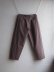 画像9: Style Craft Wardrobe(スタイルクラフトワードローブ) PANTS #7 organic weather SUMI