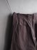 画像12: Style Craft Wardrobe(スタイルクラフトワードローブ) PANTS #7 organic weather SUMI