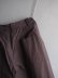画像13: Style Craft Wardrobe(スタイルクラフトワードローブ) PANTS #7 organic weather SUMI
