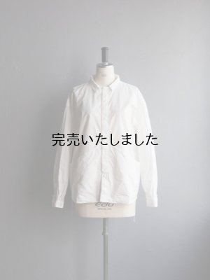 画像4: allinone(オールインワン) SMOCK GROWTH-シャツ- ホワイト