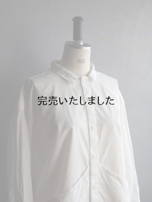 画像8: allinone(オールインワン) SMOCK GROWTH-シャツ- ホワイト