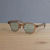 kearny eye wear(カーニーアイウェア) flanagan light brown(blue green lens)