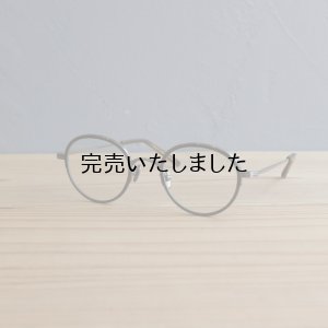 画像1: kearny eye wear(カーニーアイウェア)  "acekearny" thomas antique silver(clear lens)