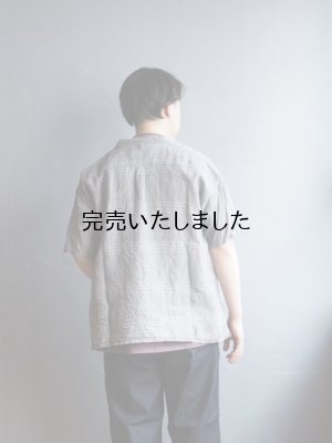 画像6: another 20th century(アナザートゥエンティースセンチュリー) Bio Koch SS shirts - Linen Check