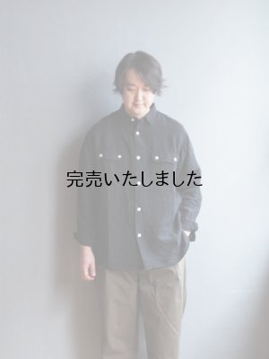 画像4: another 20th century(アナザートゥエンティースセンチュリー) Walter's Corn-Venti Linen ブラック